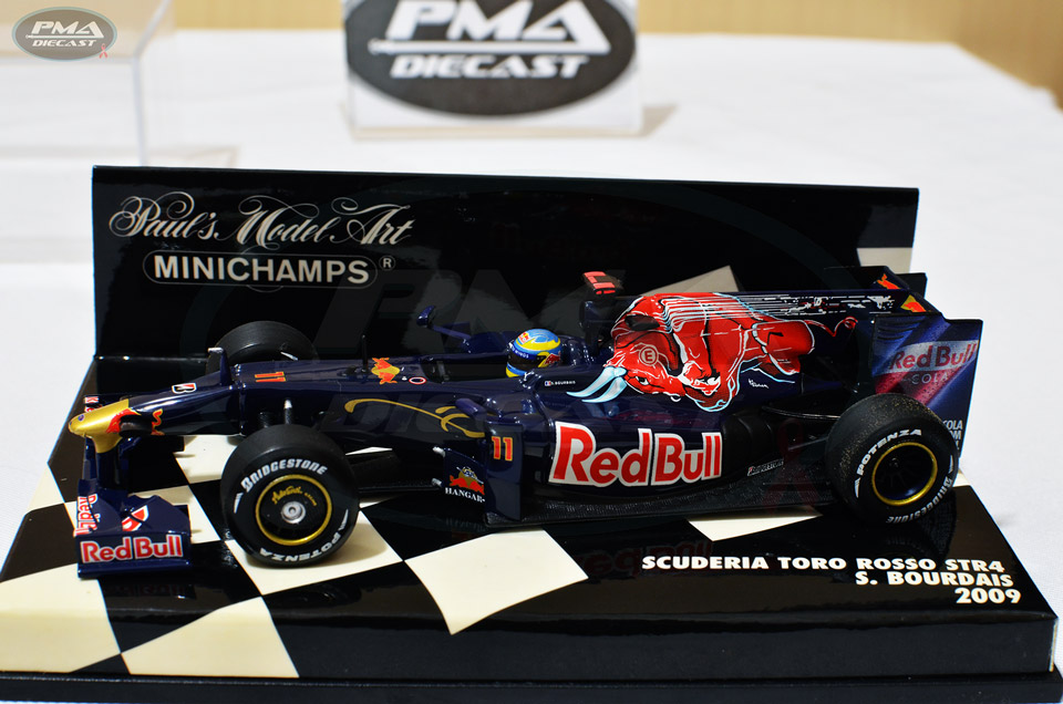 SÉBASTIEN BOURDAIS 2009 SCUDERIA TORO ROSSO STR4 1:43